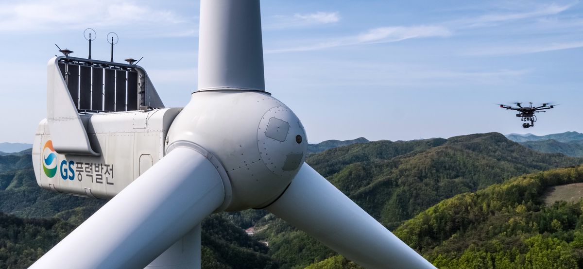 Ispezioni con i droni per le turbine eoliche in soli 15 minuti