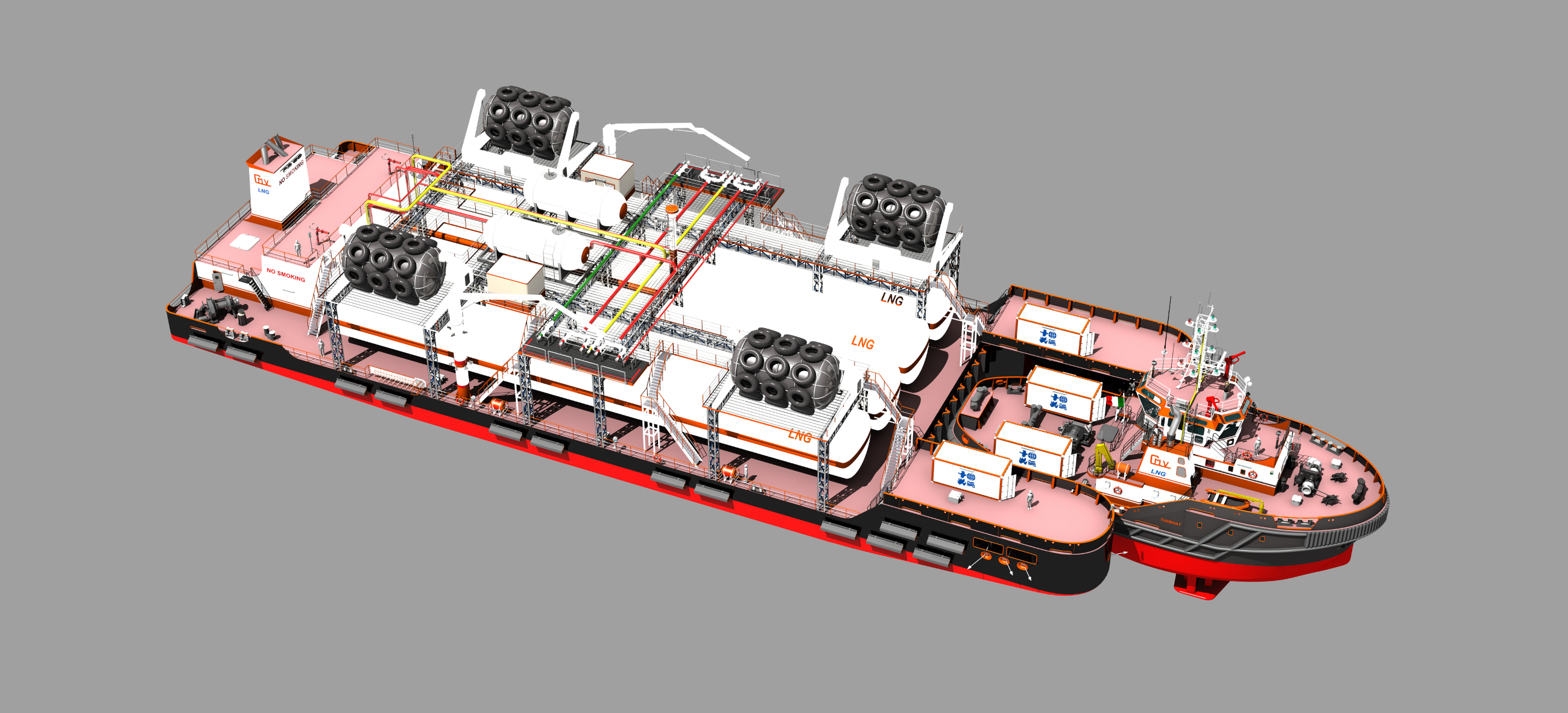 Presentato in cantiere il sistema bunker GNL di Panfido