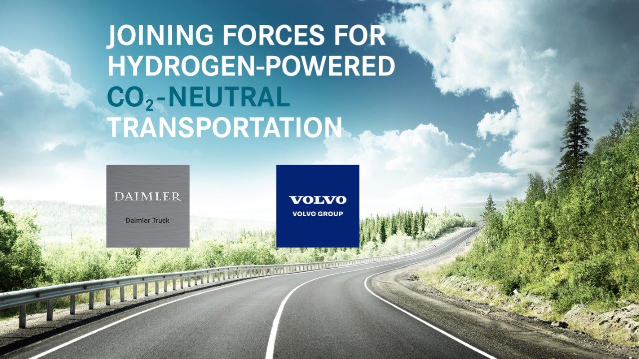 Daimler Truck e Gruppo Volvo per i camion a idrogeno