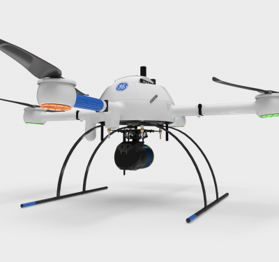 General Electric e Microdrones insieme per droni industriali