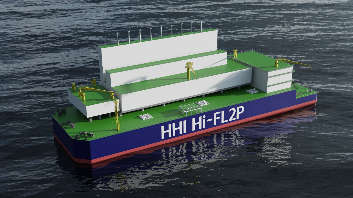 First Bureau Veritas approval for HHI floating LNG-to-power solution