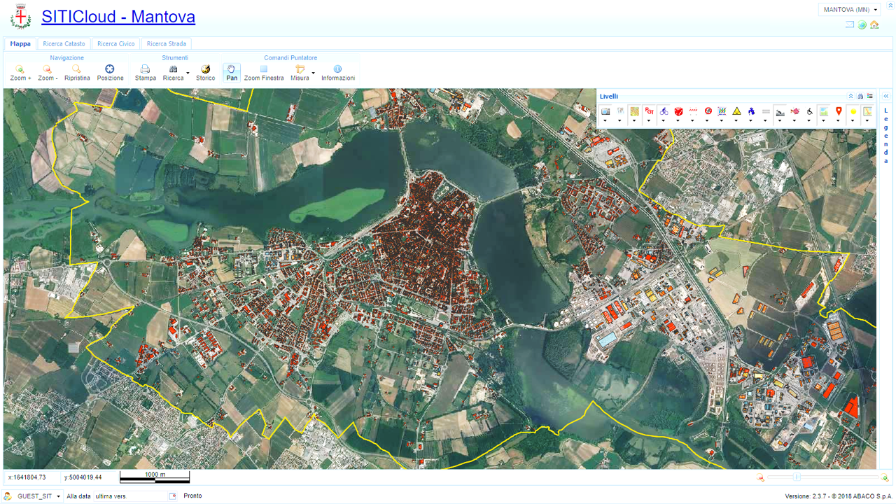 Droni mappano i tetti di Mantova per il solare