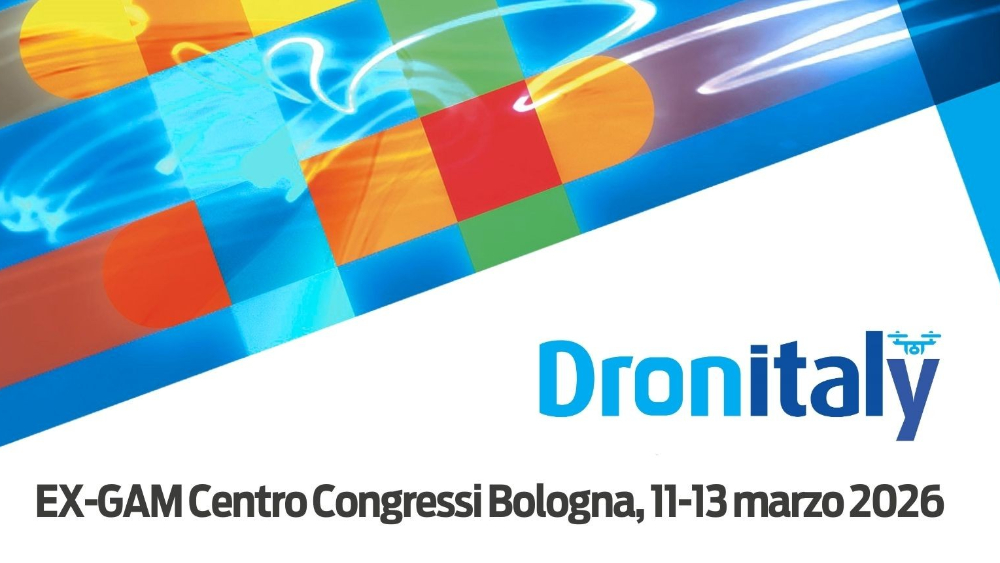 AL VIA L'11ª EDIZIONE DI DRONITALY: A BOLOGNA TRE GIORNI DEDICATI AI DRONI CIVILI PROFESSIONALI