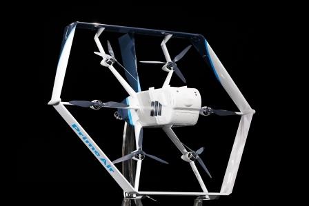 Amazon rinnova il design del drone Prime Air