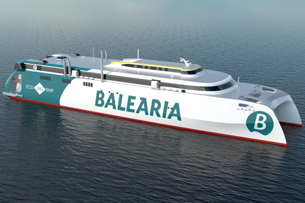 Balearia LNG close to completion. 72 million euro for retrofitting