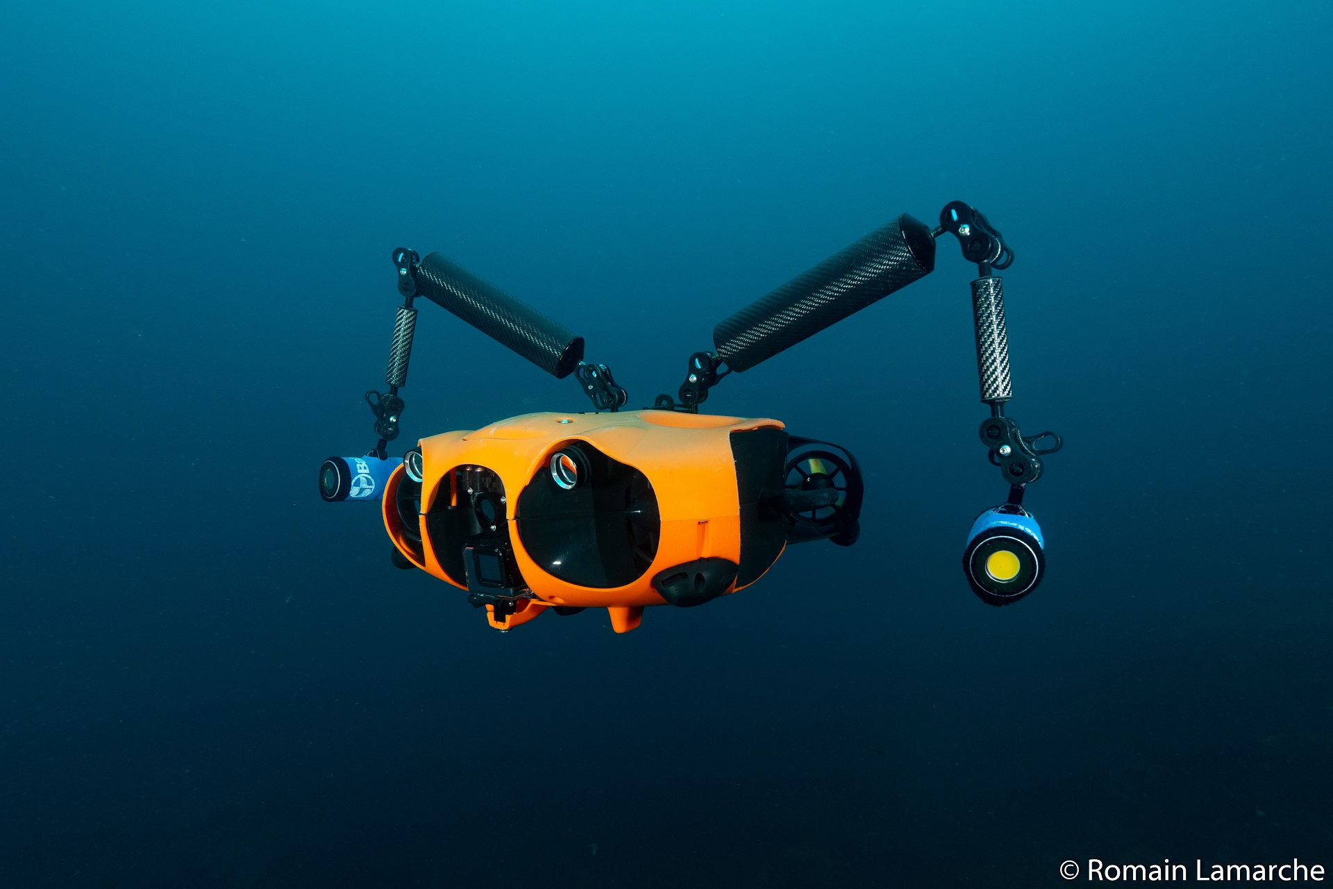 Ispezione subacquea con drone di Bureau Veritas