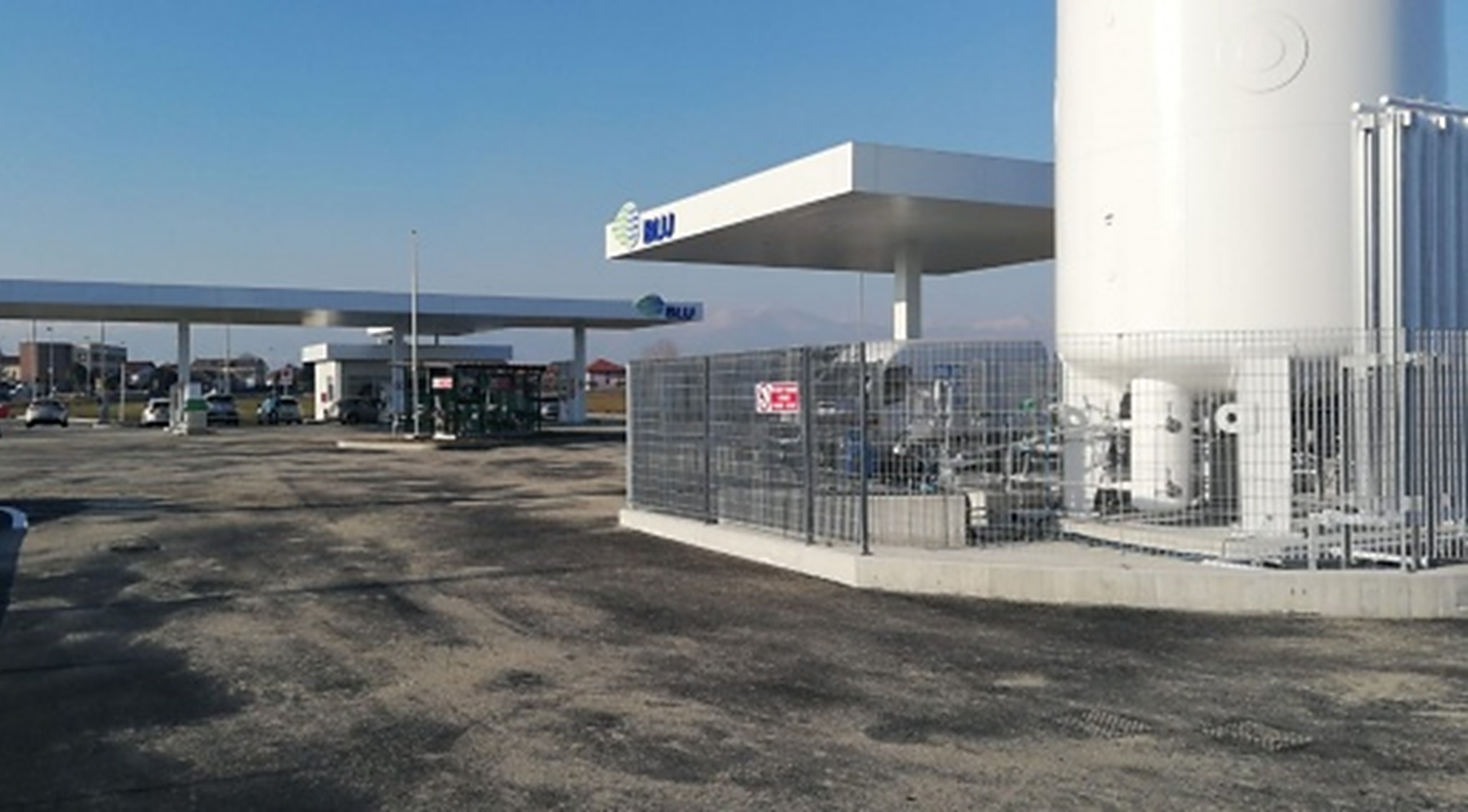New LNG plant in San Maurizio Canavese (Turin)