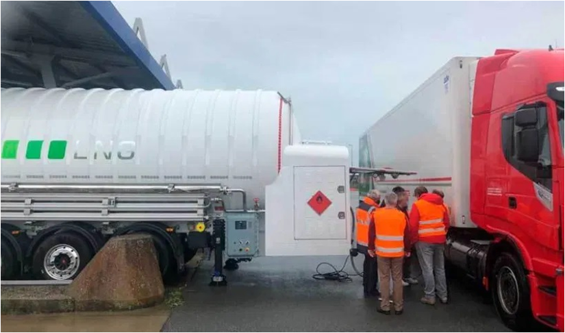 New C4T / HAM LNG station near Calais and the Eurotunnel