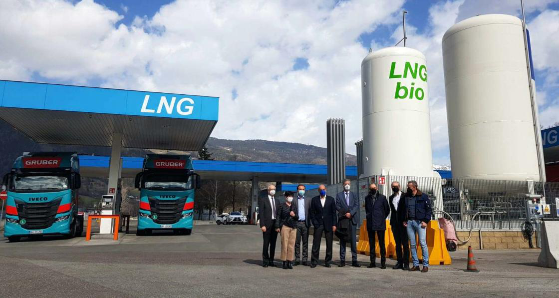 100% BioGNL al Brennero con HAM Italia, APS Fuel e Gruber Logistics