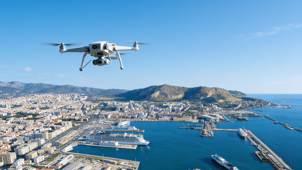 Drones in Ports: The Palermo Case between U-space, Resilience and New Skills