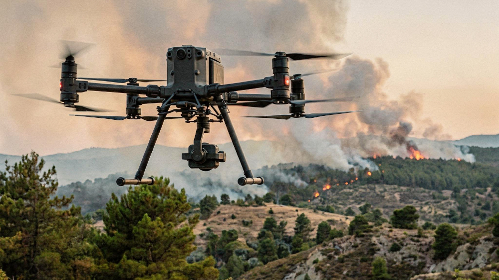 Forest fires: in Calabria, drones and autonomous hubs to monitor the territory