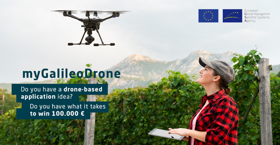 Al via il concorso europeo MyGalileoDrone