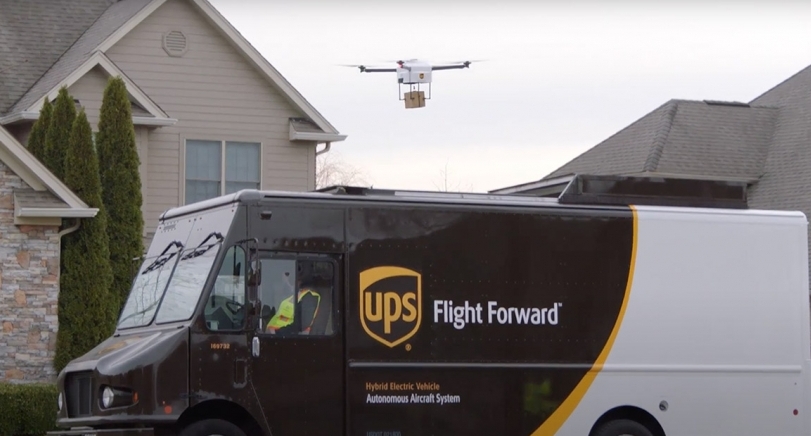Delivery drone di Verizon, UPS e Skyward al via