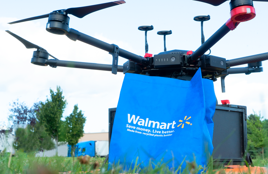 Walmart lancia il servizio di consegna via drone